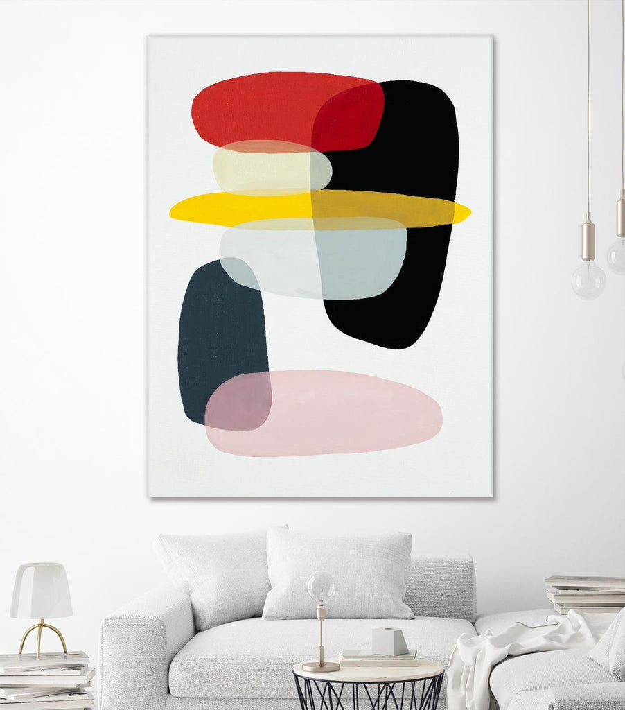 Joy and Pop I by Daleno Art on GIANT ART - abstract