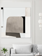 Rugby II by Daleno Art on GIANT ART - beige abstract