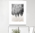 Stained Shower II by Daleno Art on GIANT ART - white abstract abstrait 