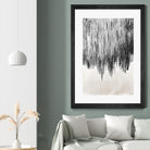 Stained Shower II by Daleno Art on GIANT ART - white abstract abstrait 