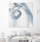 Twice Over VII by Daleno Art on GIANT ART - blue abstract abstrait 