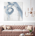 Twice Over VII by Daleno Art on GIANT ART - blue abstract abstrait 