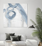 Twice Over VII by Daleno Art on GIANT ART - blue abstract abstrait 