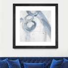 Twice Over VII by Daleno Art on GIANT ART - blue abstract abstrait 