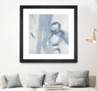 Twice Over IX by Daleno Art on GIANT ART - blue abstract abstrait 