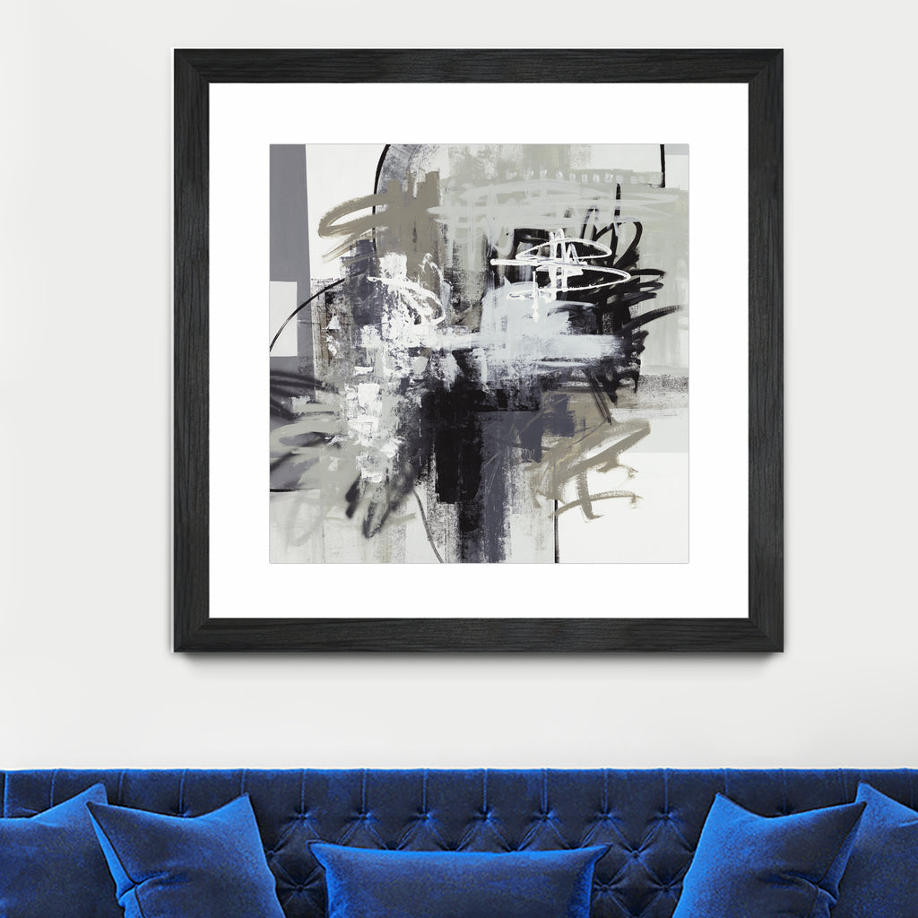 Loud Mouth by Daleno Art on GIANT ART - white abstract