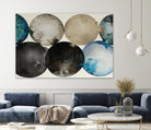 Roll to the Top by Daleno Art on GIANT ART - beige shapes circle