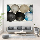 Roll to the Top by Daleno Art on GIANT ART - beige shapes circle
