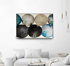 Roll to the Top by Daleno Art on GIANT ART - beige shapes circle