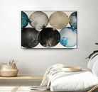 Roll to the Top by Daleno Art on GIANT ART - beige shapes circle