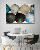 Roll to the Top by Daleno Art on GIANT ART - beige shapes circle