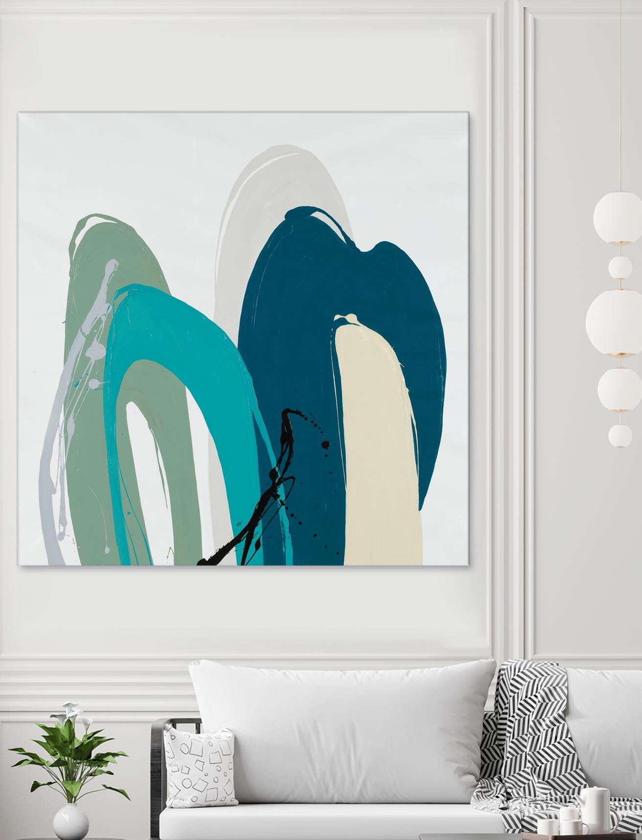 Foresighted by Daleno Art on GIANT ART - green abstract