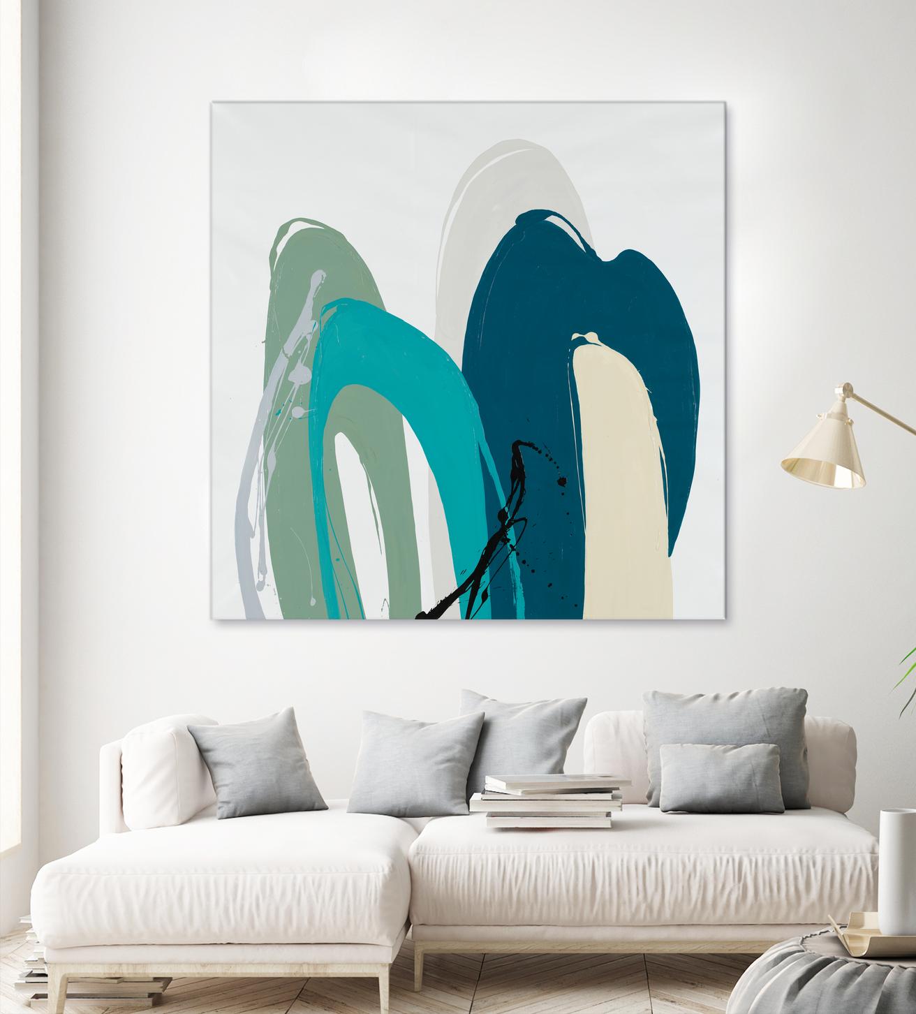 Foresighted by Daleno Art on GIANT ART - green abstract