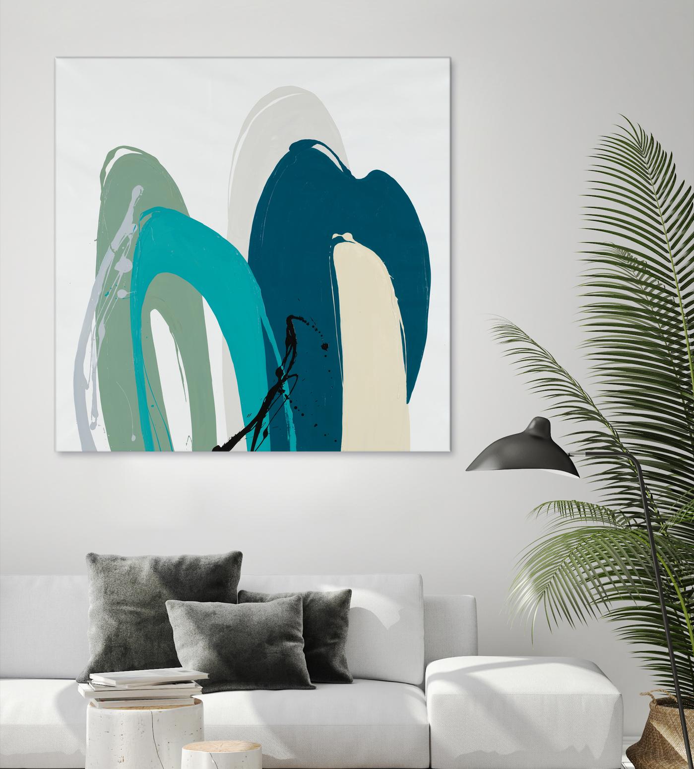 Foresighted by Daleno Art on GIANT ART - green abstract