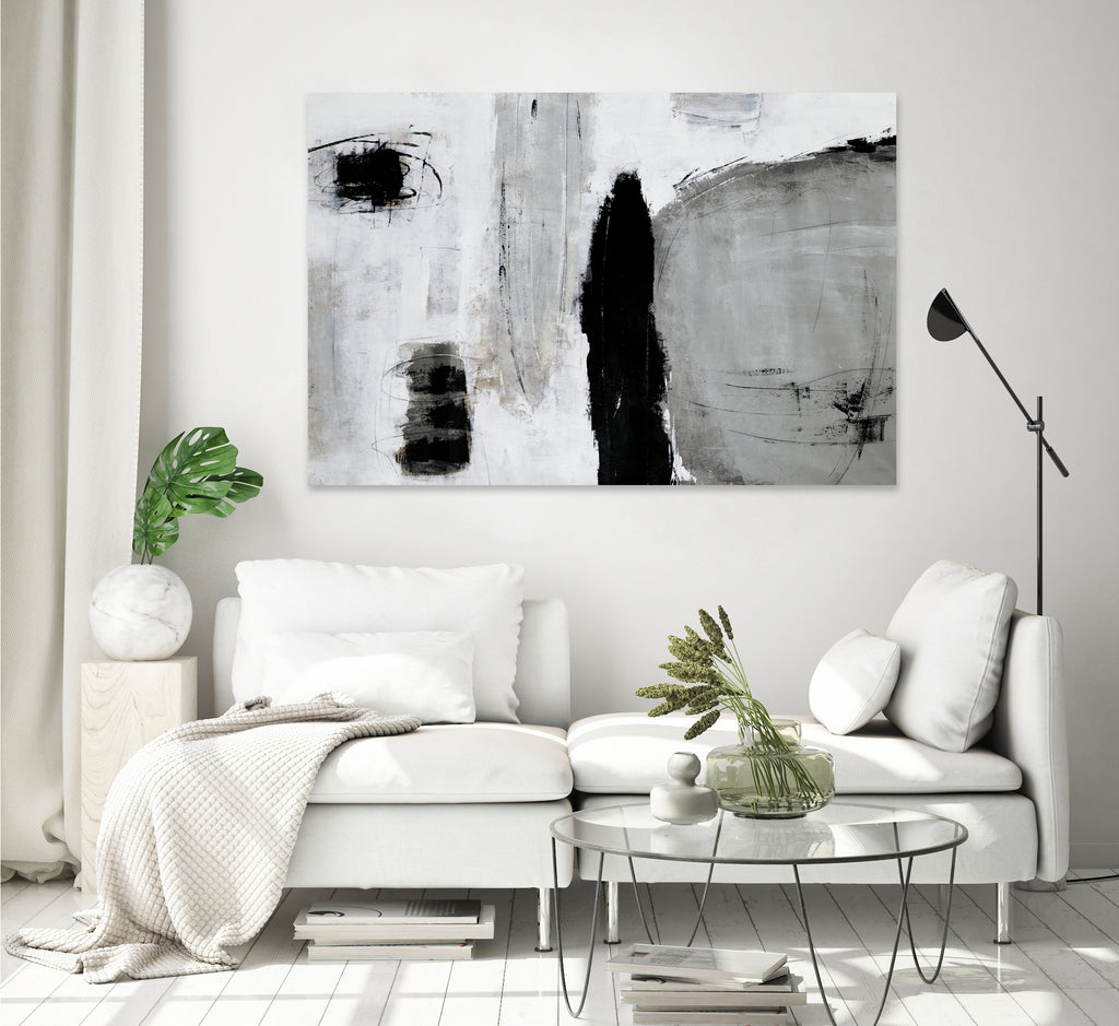 Unlevel by Daleno Art on GIANT ART - grey abstract