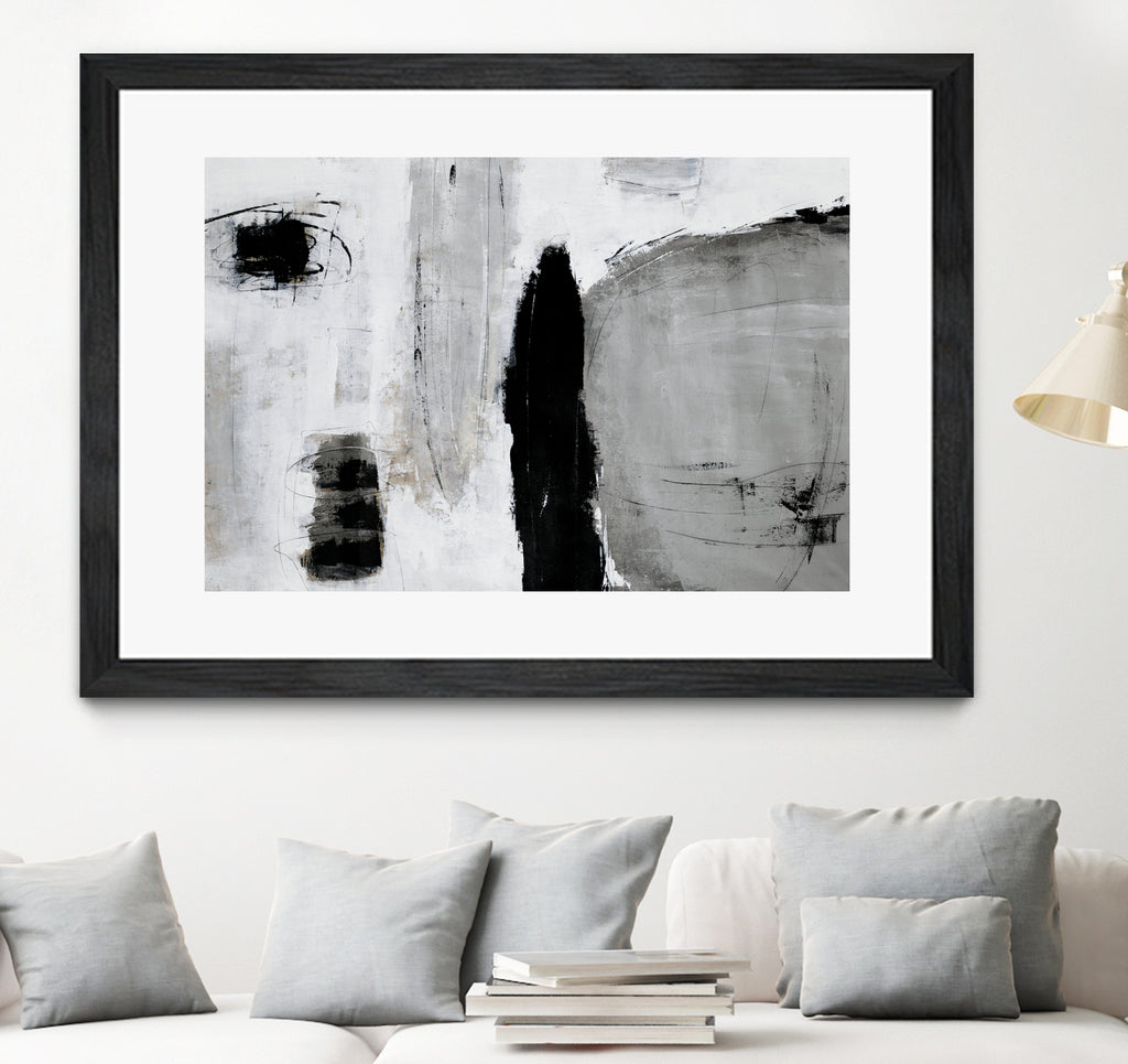 Unlevel by Daleno Art on GIANT ART - grey abstract