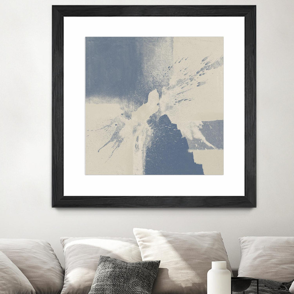 Cool Fury I by Daleno Art on GIANT ART - blue abstract abstrait