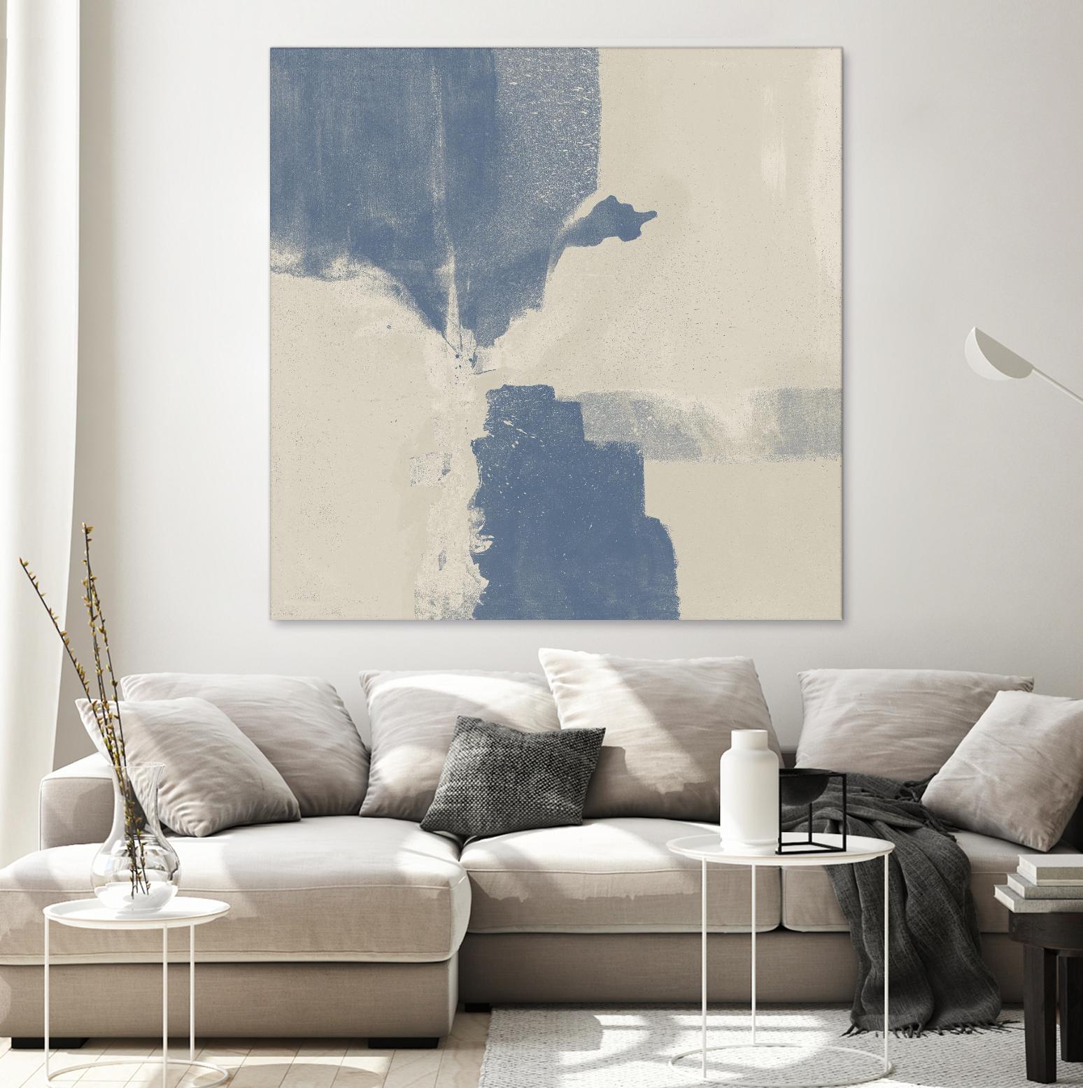 Cool Fury II by Daleno Art on GIANT ART - blue abstract abstrait