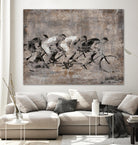 Day to Remember by Daleno Art on GIANT ART - grey figurative bikes