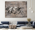 Day to Remember by Daleno Art on GIANT ART - grey figurative bikes
