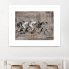 Day to Remember by Daleno Art on GIANT ART - grey figurative bikes