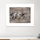 Day to Remember by Daleno Art on GIANT ART - grey figurative bikes