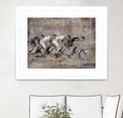 Day to Remember by Daleno Art on GIANT ART - grey figurative bikes