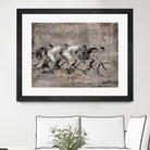 Day to Remember by Daleno Art on GIANT ART - grey figurative bikes