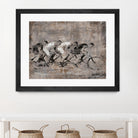 Day to Remember by Daleno Art on GIANT ART - grey figurative bikes