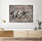 Day to Remember by Daleno Art on GIANT ART - grey figurative bikes