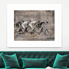Day to Remember by Daleno Art on GIANT ART - grey figurative bikes