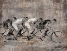 Day to Remember by Daleno Art on GIANT ART - grey figurative bikes