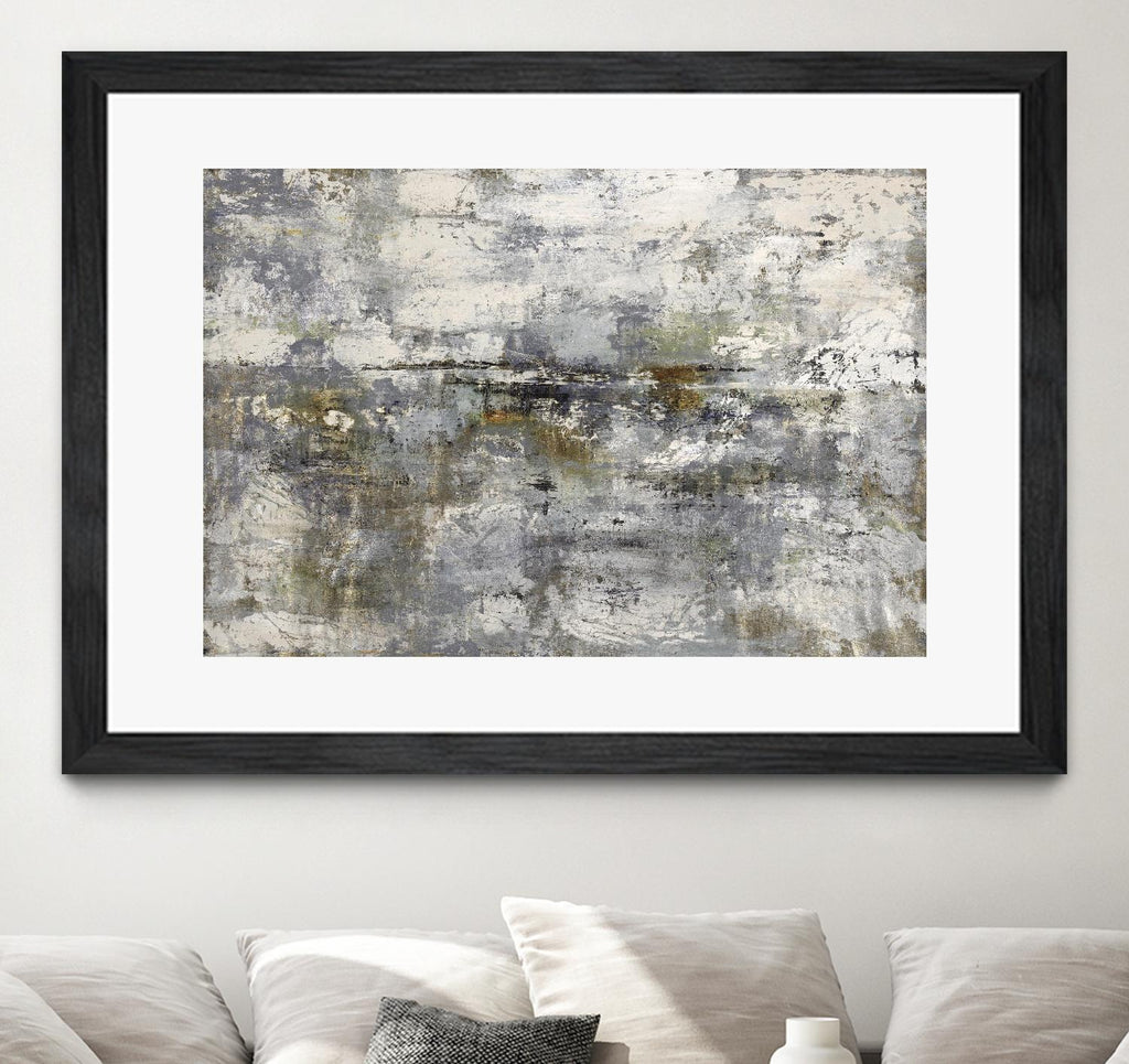 Luminous Dive by Daleno Art on GIANT ART - white abstract