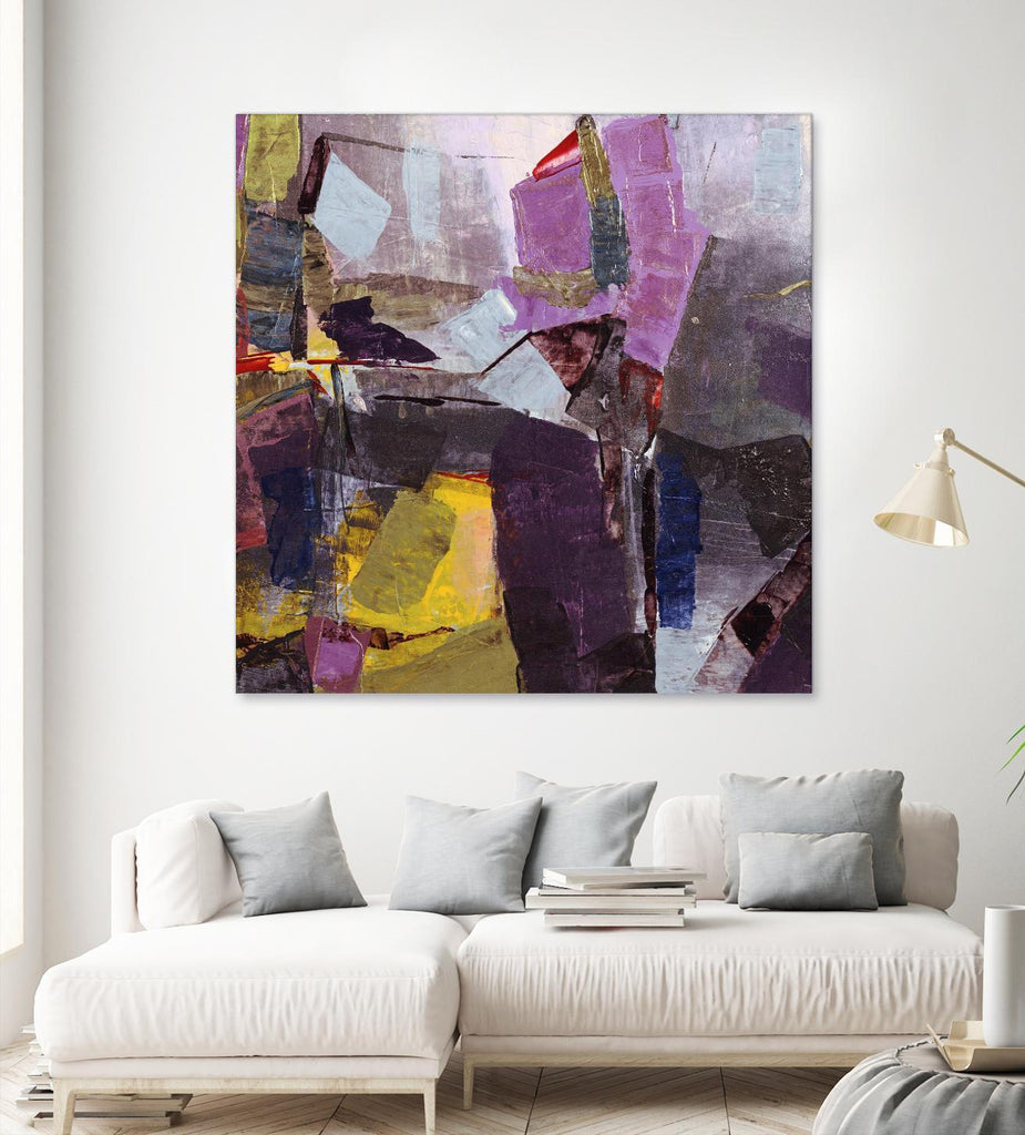 Broadway Nights by Daleno Art on GIANT ART - gold abstract abstrait 