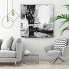 Keep Life Simple by Daleno Art on GIANT ART - white abstract