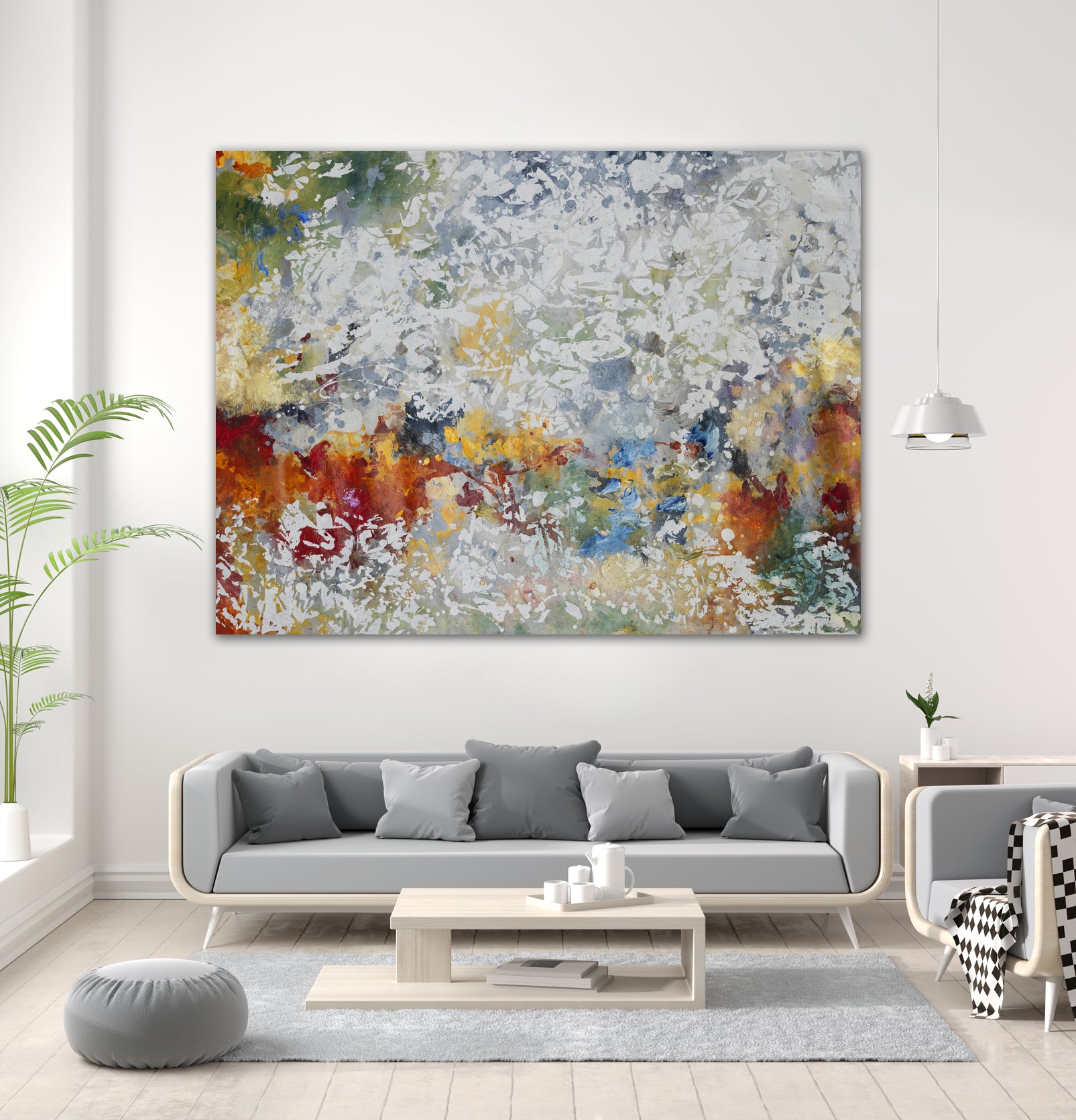 Cayenne by Daleno Art on GIANT ART - red abstract