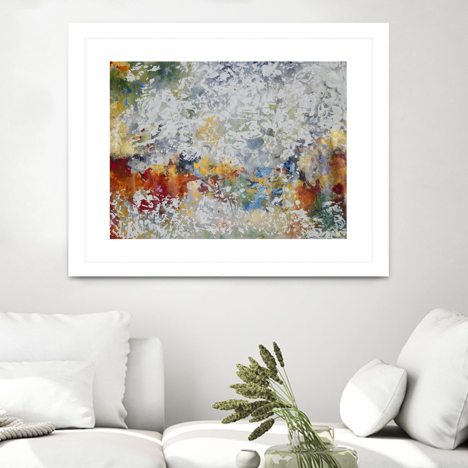 Cayenne by Daleno Art on GIANT ART - red abstract