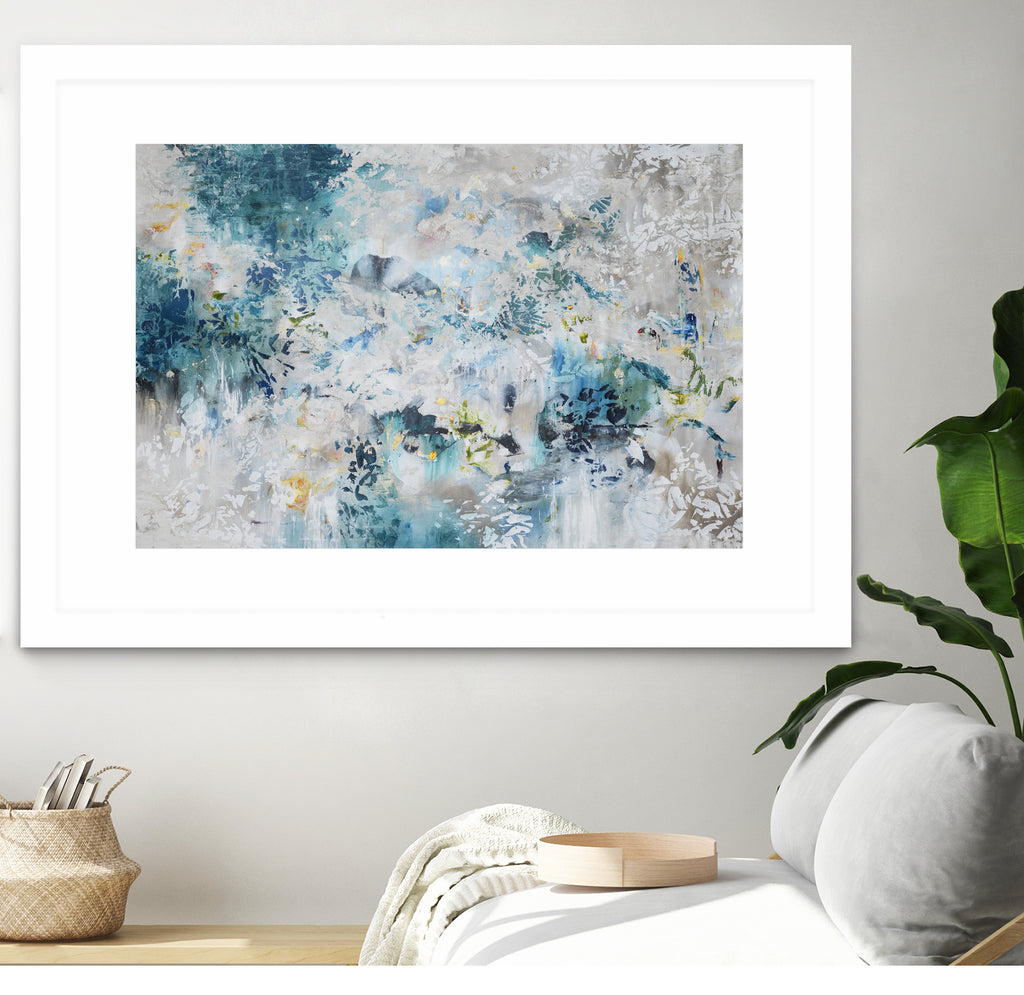 Extinguish by Daleno Art on GIANT ART - blue abstract
