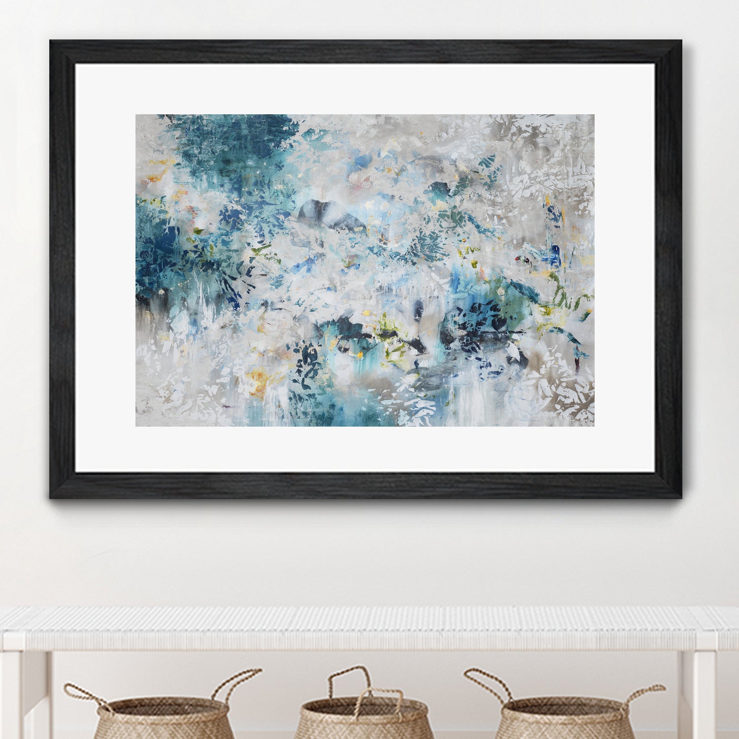Extinguish by Daleno Art on GIANT ART - blue abstract