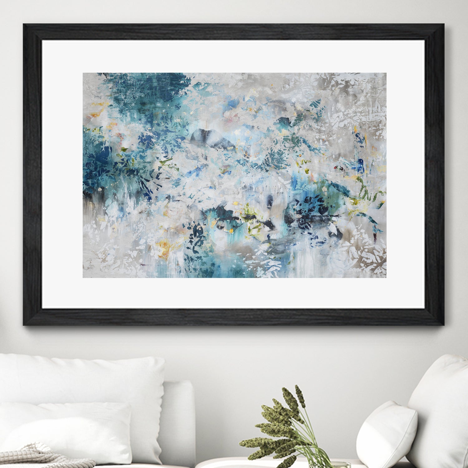 Extinguish by Daleno Art on GIANT ART - blue abstract