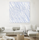 Hula II by Daleno Art on GIANT ART - blue abstract abstrait