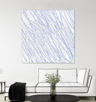 Hula II by Daleno Art on GIANT ART - blue abstract abstrait