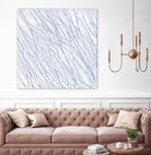 Hula II by Daleno Art on GIANT ART - blue abstract abstrait