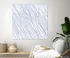 Hula II by Daleno Art on GIANT ART - blue abstract abstrait