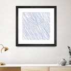 Hula II by Daleno Art on GIANT ART - blue abstract abstrait
