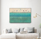 Leisure Life by Daleno Art on GIANT ART - red coastal sand