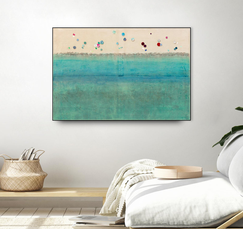 Leisure Life by Daleno Art on GIANT ART - red coastal sand