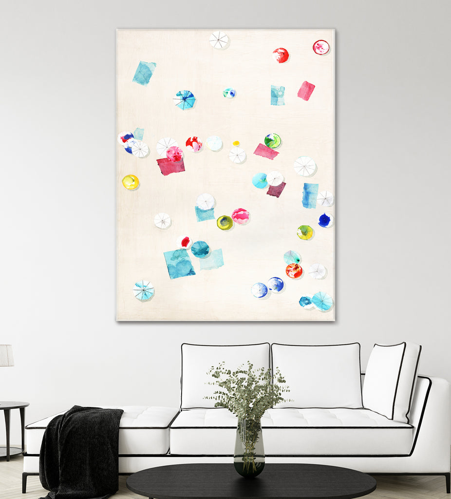 Fun Day Sunday by Daleno Art on GIANT ART - pink abstract