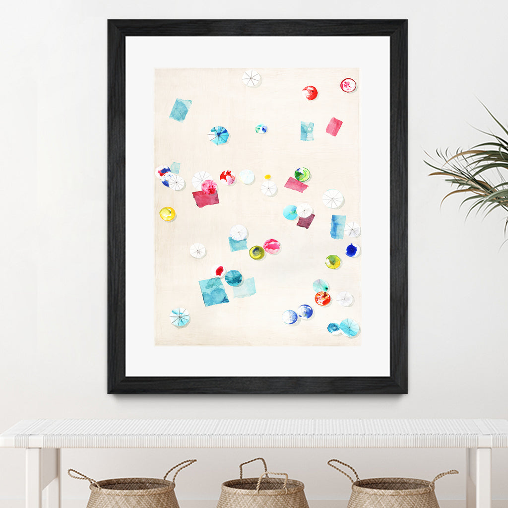 Fun Day Sunday by Daleno Art on GIANT ART - pink abstract