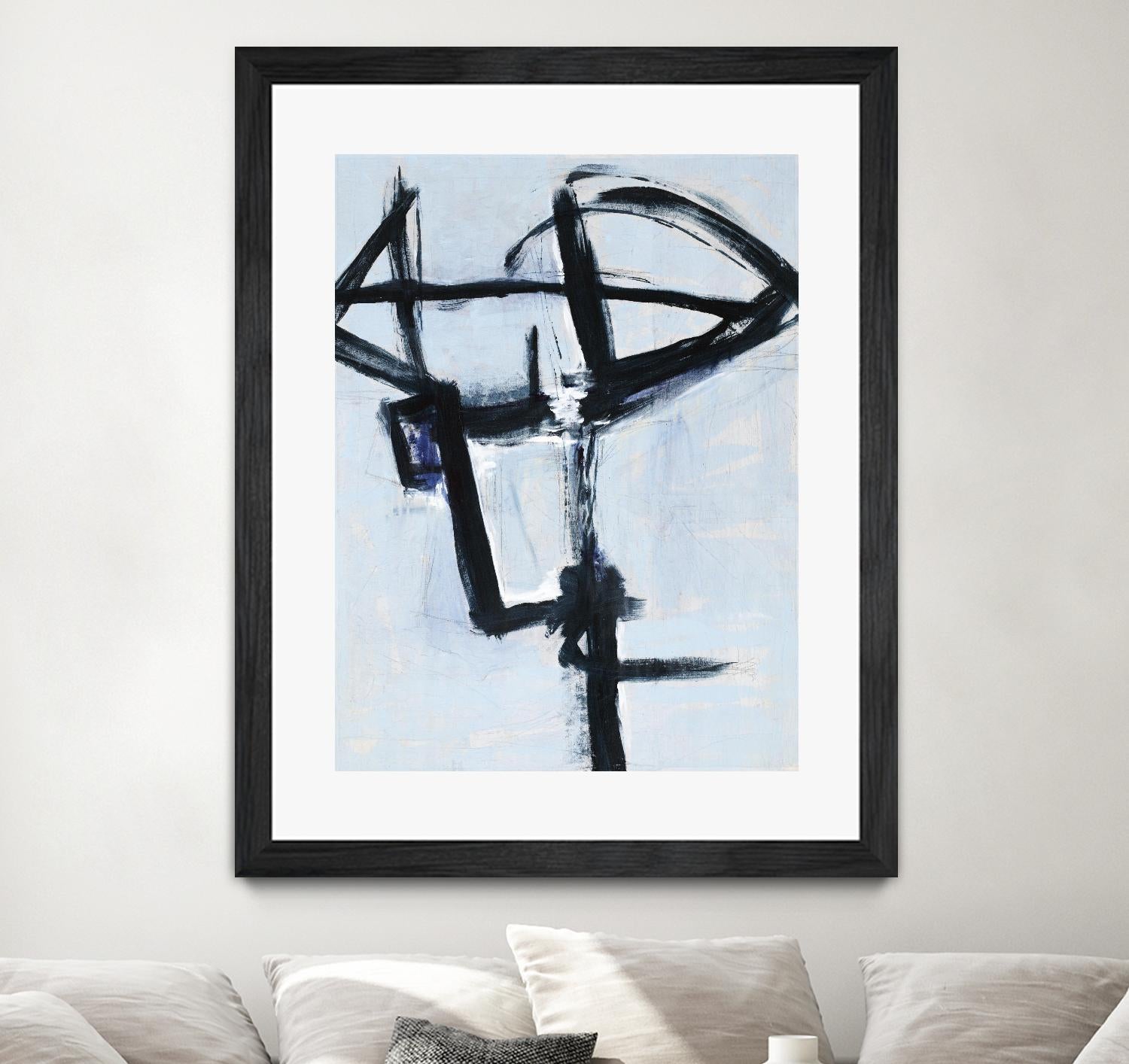 Contradictory Mind by Daleno Art on GIANT ART - white abstract abstrait 